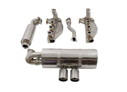 Switchable Valved Exhaust Kit 'GT3' Style. Porsche 911 3.2L 1984-89 - 3606501101, 90007428203, 93011119206, 93011119308, 91111119102, 90091009701, 9000760250C, 9996001111, 93011102200, 93011102203, 93021102501, PCG91121100, 3606001101, 3606001103, 3606001107, 93011119112, 93021103301, 93021103304